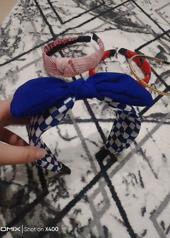 Renkli Kadın Saç Aksesuarları Fiyonk Detaylı - Görsel 3