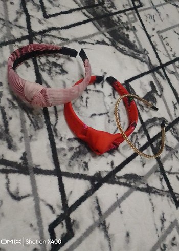 Renkli Kadın Saç Aksesuarları Fiyonk Detaylı - Görsel 4