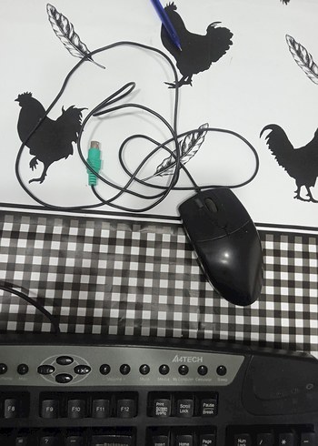 Siyah Kablolu Klavye ve Fare Seti - Görsel 2