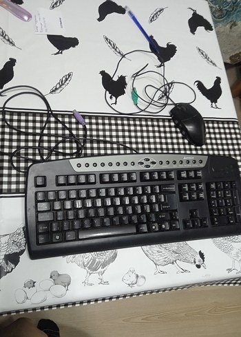 Siyah Kablolu Klavye ve Fare Seti - Görsel 6