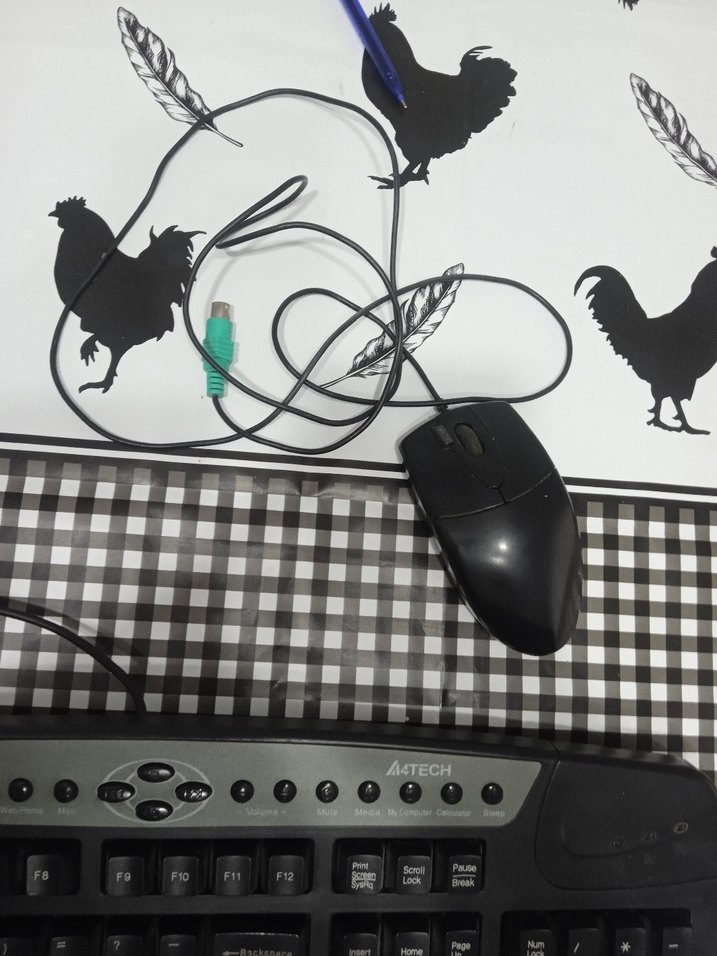 Siyah Kablolu Klavye ve Fare Seti - Görsel 2