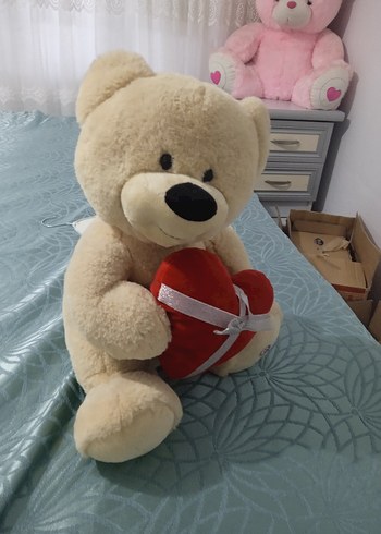 Diğer Krem Renkli Peluş Ayı Oyuncak