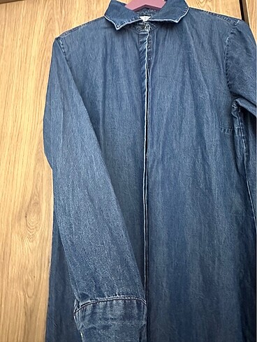 40 Beden çeşitli Renk Allday denim kot tunik gömlek
