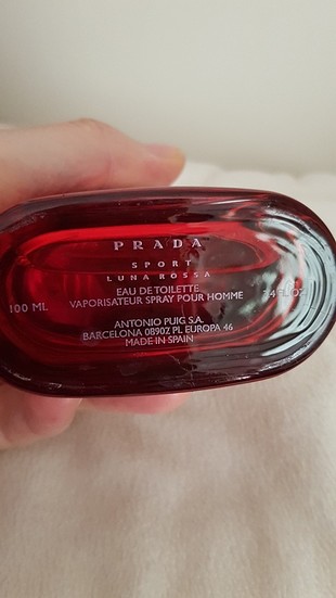 Prada 100ml Edt Bach Kod Resimde mevcut sifir Ürün Orjinal