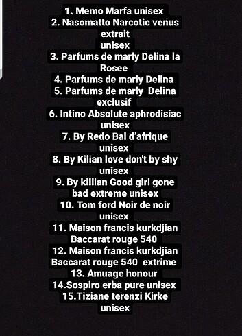 Dekant listesi için resmleri yana kaydırarak bakabilirsiniz  - Görsel 6