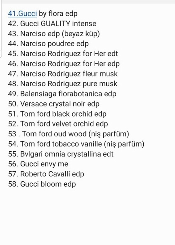 Dekant listesi için resmleri yana kaydırarak bakabilirsiniz  - Görsel 4