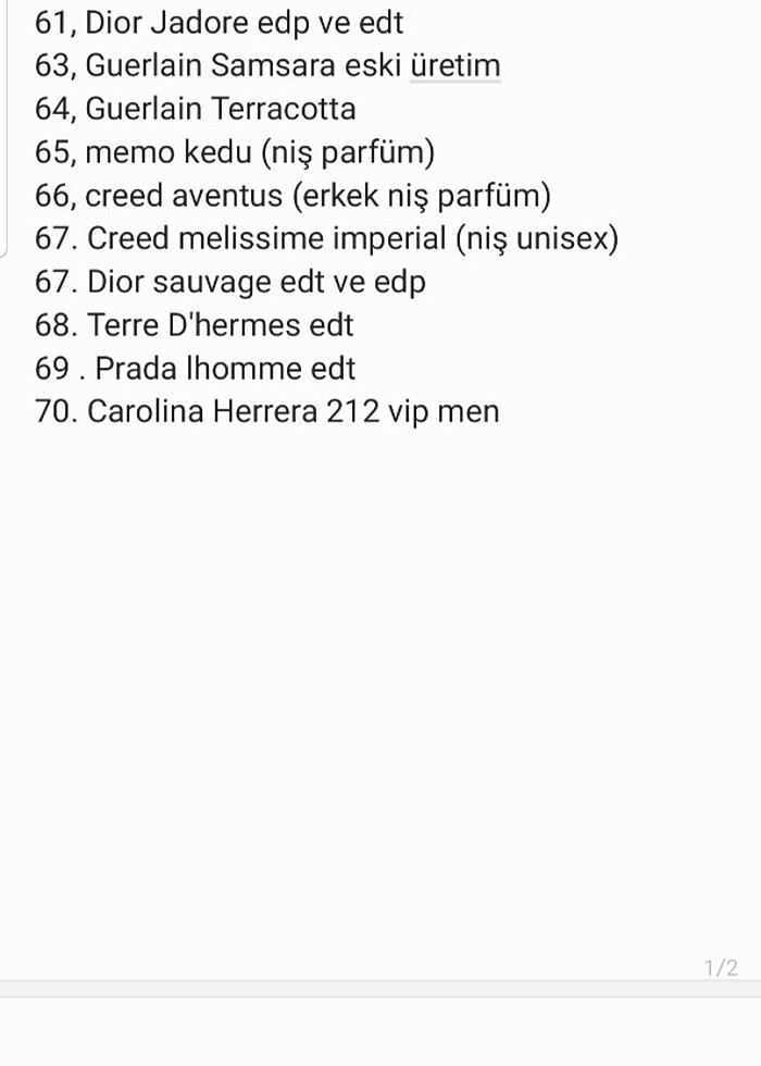 Dekant listesi için resmleri yana kaydırarak bakabilirsiniz  - Görsel 5