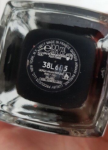 Armani 100ml edp bach kod resmde mevcut Sıfır ürün #orjinal