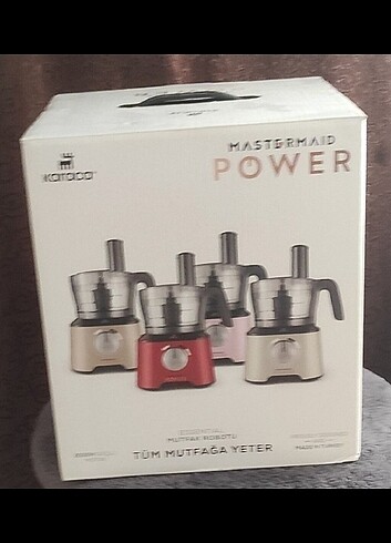  Beden Renk KARACA MASTERMAİD POWER MUTFAK ROBOTU