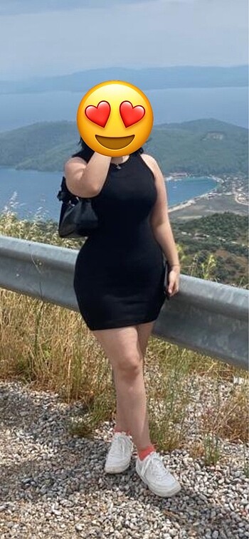Siyah Mini elbise