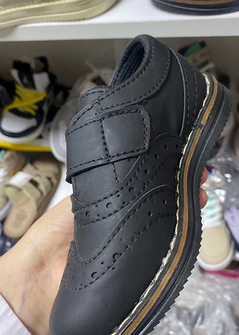 Erkek Çocuk Siyah Cırt Cırtlı Özel Ayakkabı - Görsel 3