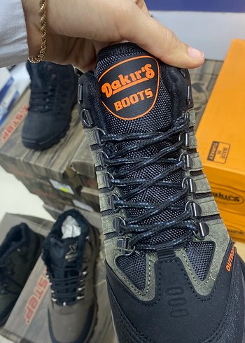 Erkek Kamuflaj Outdoor Bot, Cırt Cırtlı, Kauçuk Taban - Görsel 3