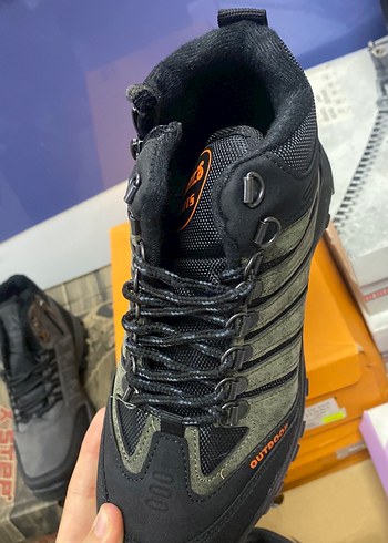 Erkek Kamuflaj Outdoor Bot, Cırt Cırtlı, Kauçuk Taban - Görsel 2