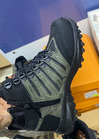 Erkek Kamuflaj Outdoor Bot, Cırt Cırtlı, Kauçuk Taban - Görsel 4