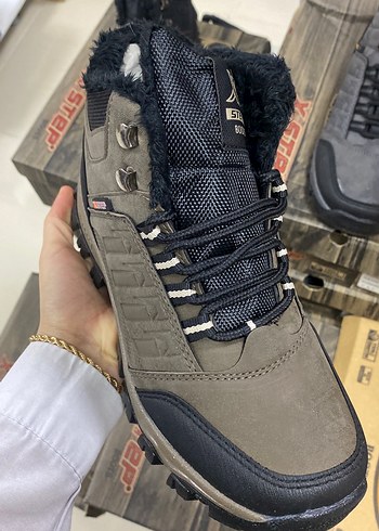 Erkek Kahverengi Outdoor Bot Velcro Bağcıklı - Görsel 2