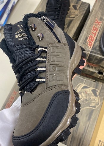 Erkek Kahverengi Outdoor Bot Velcro Bağcıklı - Görsel 4