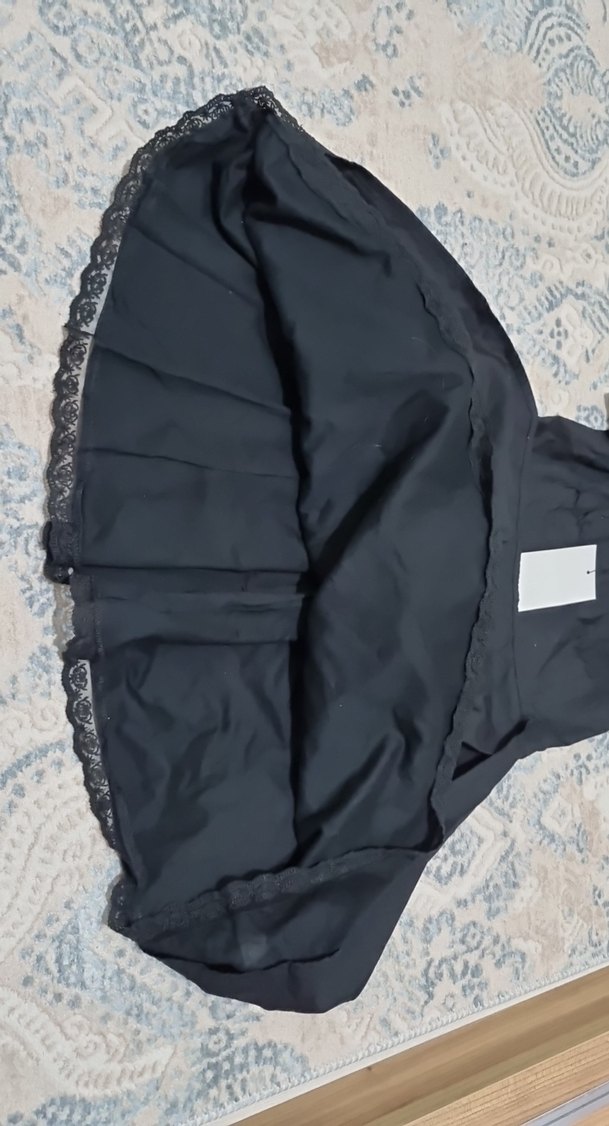 ZARA SİYAH KISA ELBİSE - Görsel 4