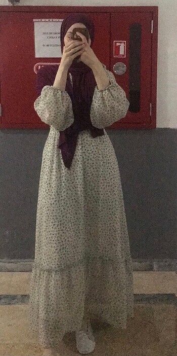 Yazlık şifon elbise