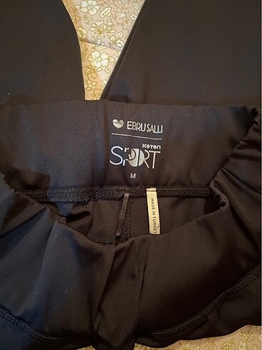 Ebru Şallı Koton Tayt - Görsel 5