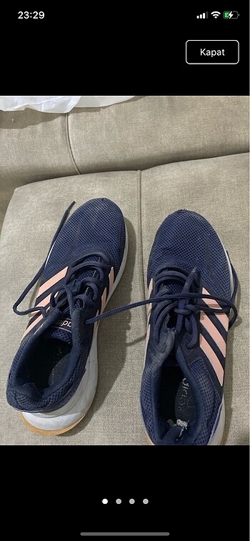 38 Beden Adidas spor ayakkabı