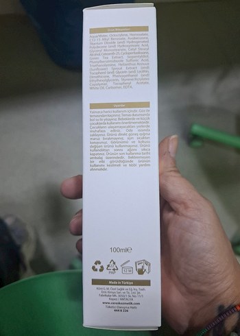 CERES SPF 50 Hücre Koruyucu Güneş Kremi 100 ml. - Görsel 5