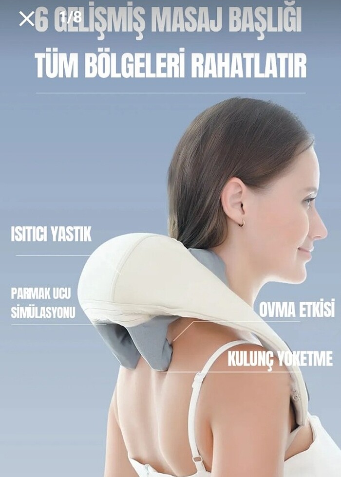 Şarjlı masaj aleti - Görsel 2