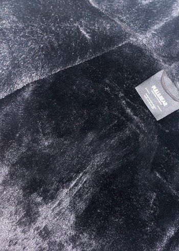 Siyah kürk ceket - Görsel 2