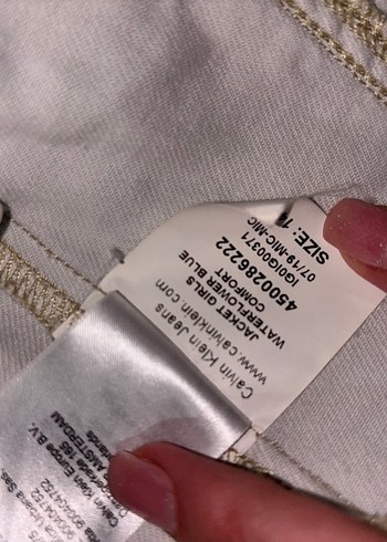 Calvın kleın kot ceket - Görsel 4