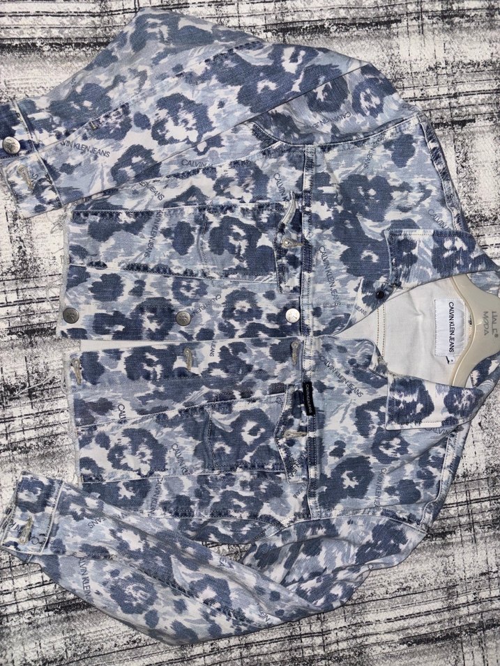 Calvın kleın kot ceket - Görsel 2