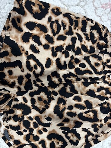 American Vintage Leopar şort