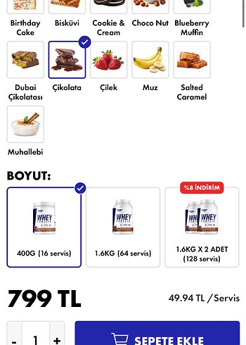 Protein OCN Whey Protein Çikolata Aromalı 400g - Görsel 2