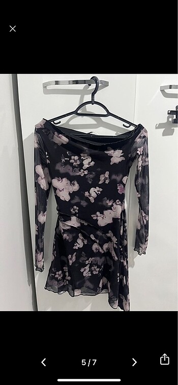 Bershka Asimetrik elbise