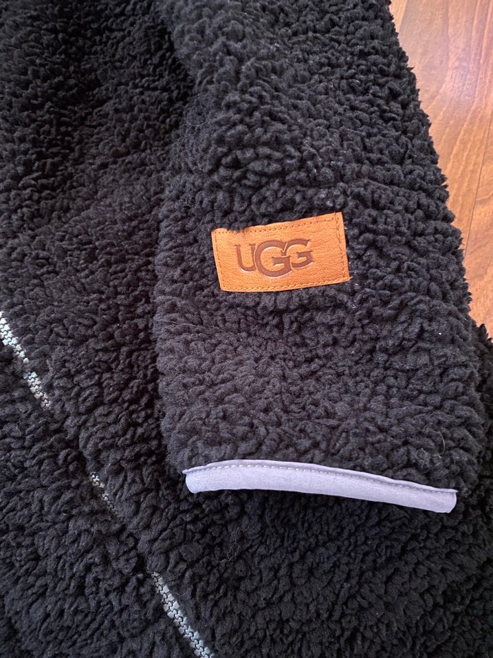 Siyah Fermuarlı kadın Polar Ceket - Görsel 4