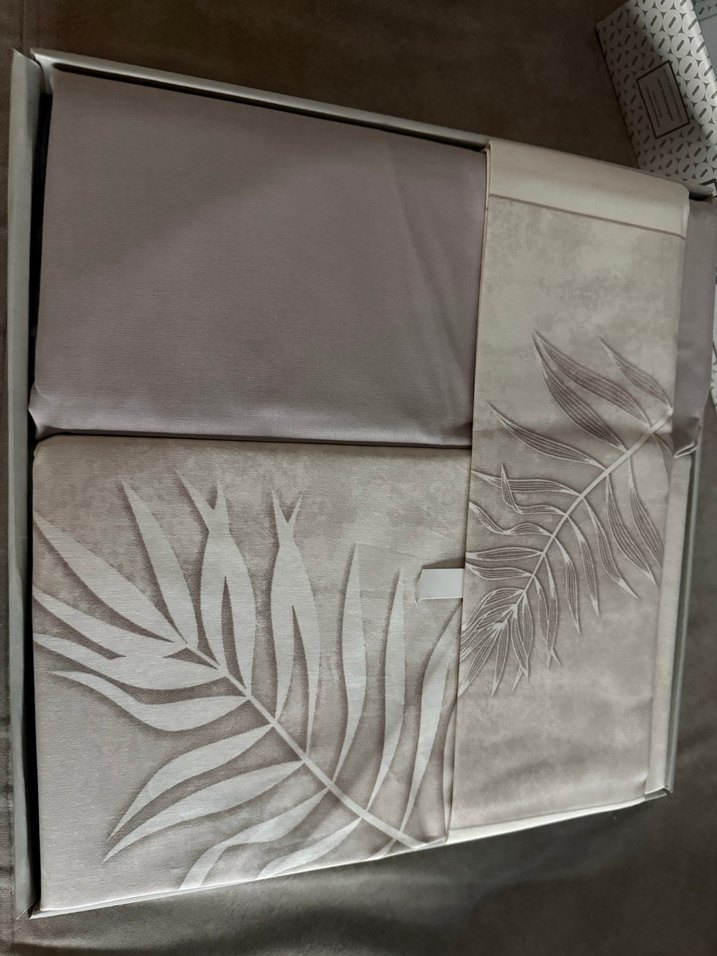 Özdilek Frunge Bej Baskılı Nevresim Takımı - Görsel 2