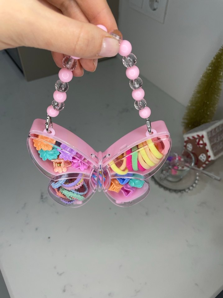 Kelebek çantalı toka seti - Görsel 3