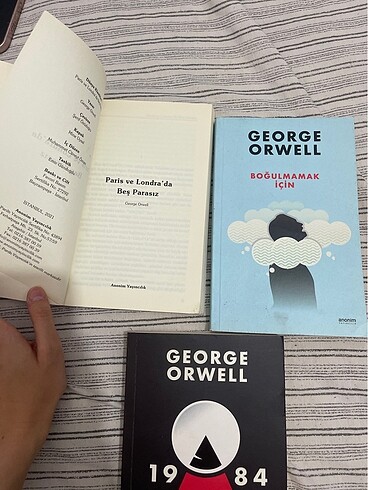  George Orwell kitap set
