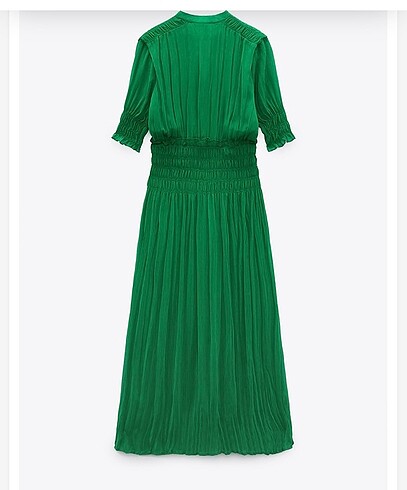 Zara Zara Şifon uzun midi günlük şık elbise
