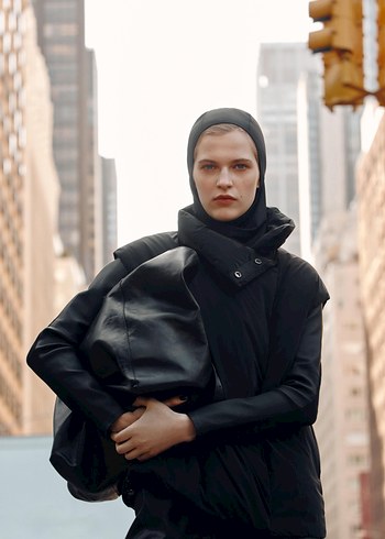 Zara ZW Koleksiyon Şişme Yelek - Görsel 5