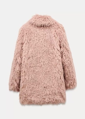 l Beden ZARA ZW COLLECTION SUNİ KÜRK KABAN