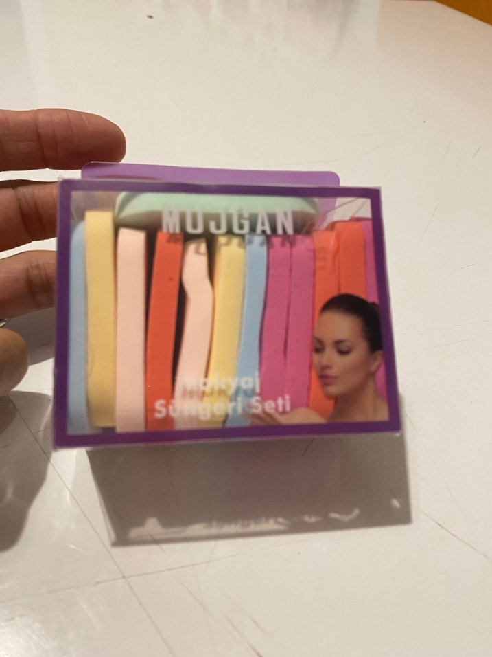 Pastel Renkli Makyaj Süngeri Seti - Görsel 2