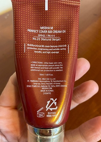 Missha M Perfect Cover B.B Cream No.23 - Görsel 2