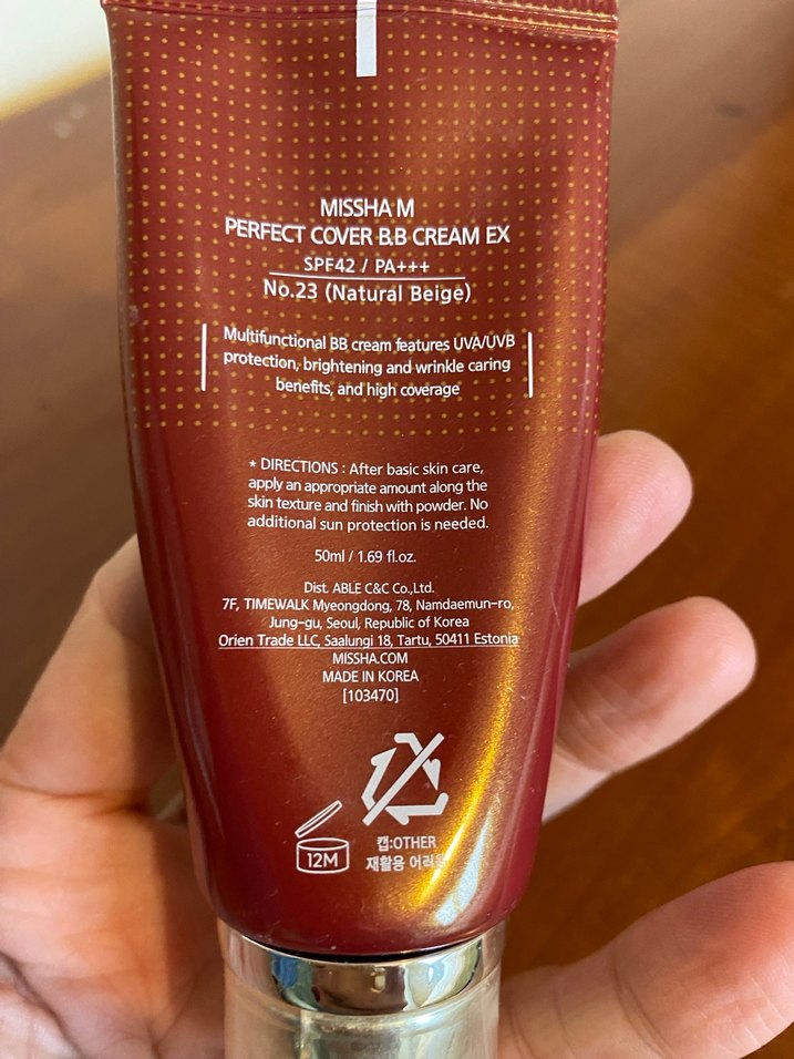 Missha M Perfect Cover B.B Cream No.23 - Görsel 2