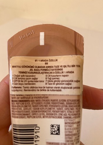 Maybelline Dream Fresh BB Krem Beige - Görsel 3