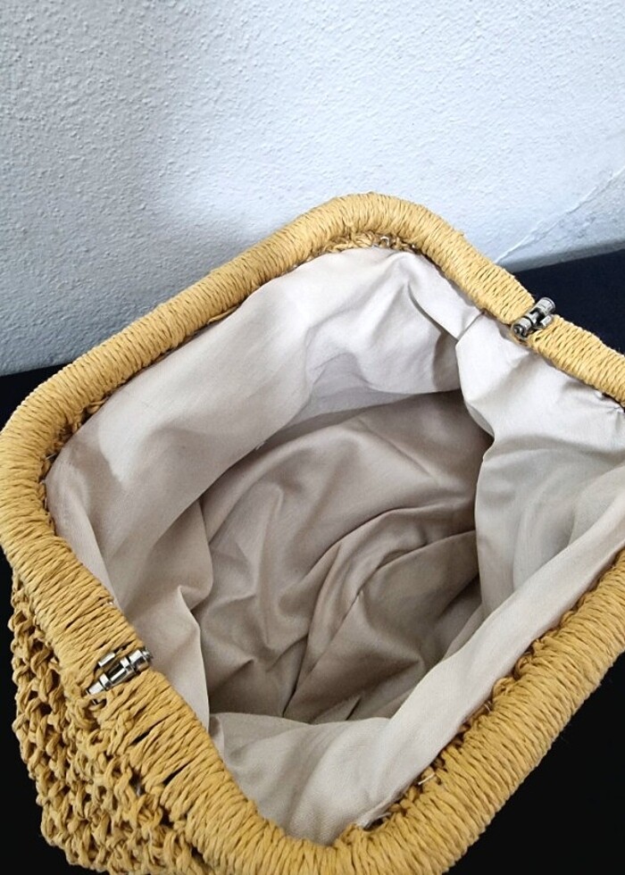 Zara model hasır çanta  - Görsel 2