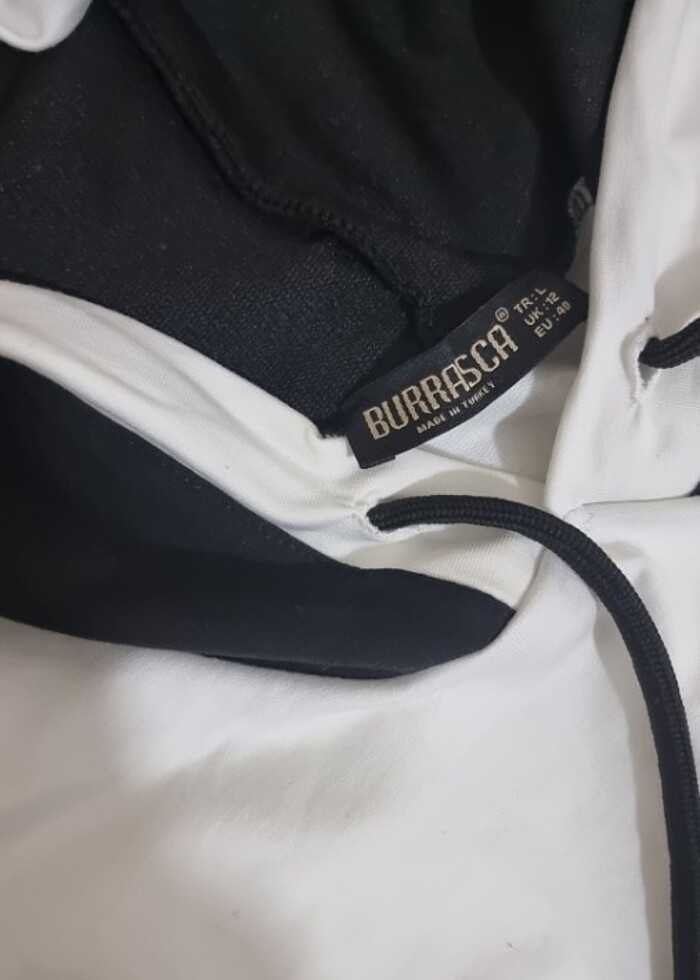 Uzun kapüşonlu sweatshirt - Görsel 2