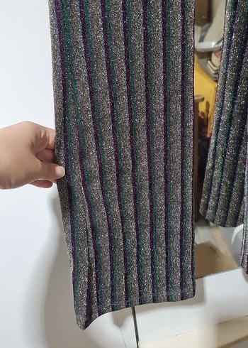 38 Beden çeşitli Renk simli pantolon