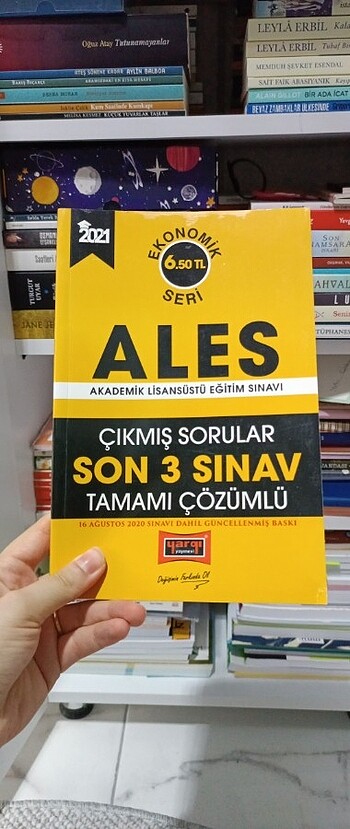 ALES çıkmış sorular 2021 