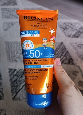 Bioxcin cocuk gunes losyonu