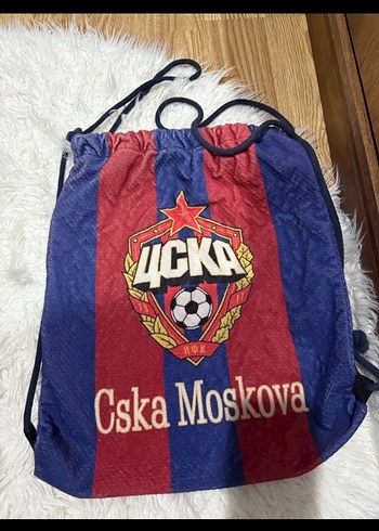 Kırmızı Baskılı Erkek Spor Çantası - Görsel 2