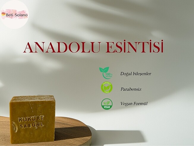 Doğal Kükürt Sabunu